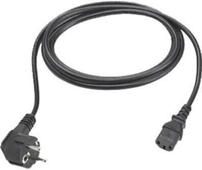 Zebra Schuko - IEC C13 Kabel 1.8m Schwarz (50-16000-220R)