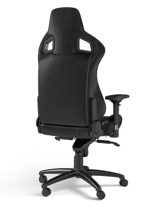 Noblechairs Epic Series Real Leather Gaming Chair – Black με Ρυθμιζόμενα Μπράτσα Μαύρη
