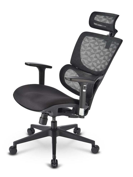 Sharkoon Officepal C30 Artificial Leather Gaming Chair with Adjustable Arms Black