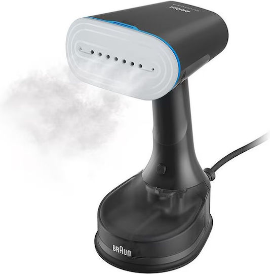 Braun GS5031BL Ατμοκαθαριστής Ρούχων Χειρός 1200W με Δοχείο 150ml Μαύρος