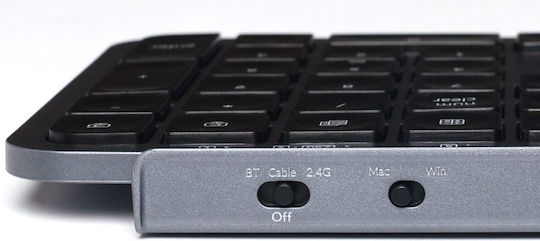 Keychron B6 Pro B6P-K1 Tastatură Wireless Bluetooth Engleză SUA Compatibilă cu Mac Space Gray