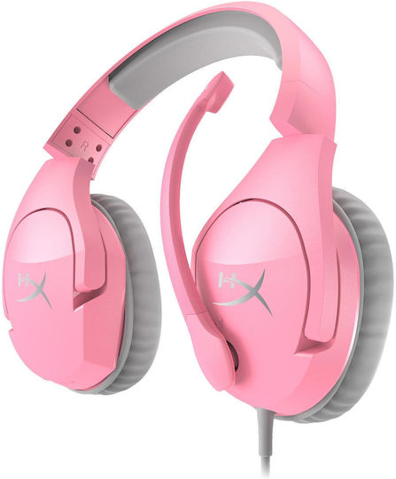 Cloud Stinger Over Ear Gaming Headset with Connection 3.5mm Pink