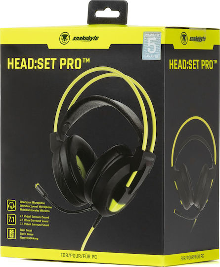 Snakebyte Over Ear Gaming Headset με σύνδεση USB