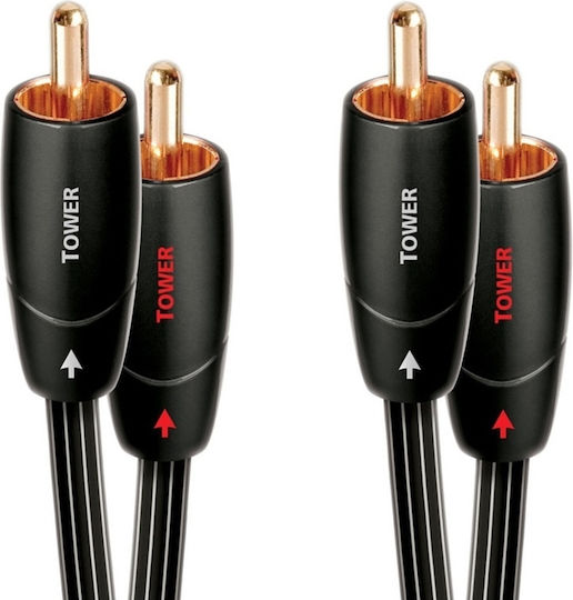 Audioquest Tower Cable RCA male - RCA male 1m