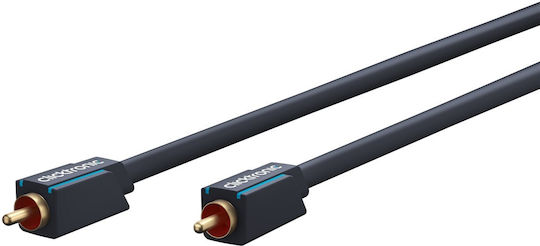 Clicktronic Cable RCA male - RCA female 1.5m 52138