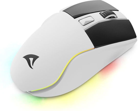 Sharkoon SGM50W Ασύρματο RGB Gaming Ποντίκι 6400 DPI Λευκό