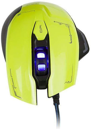 E-Blue Mazer Gaming Gaming Maus Gelb