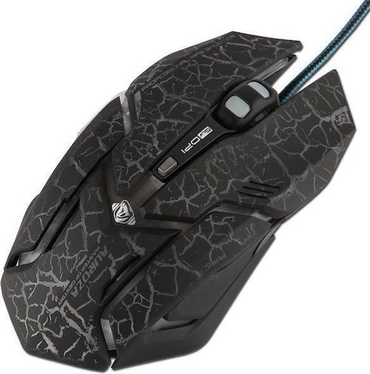 E-Blue Auroza e-box Gaming Ποντίκι 4000 DPI Μαύρο