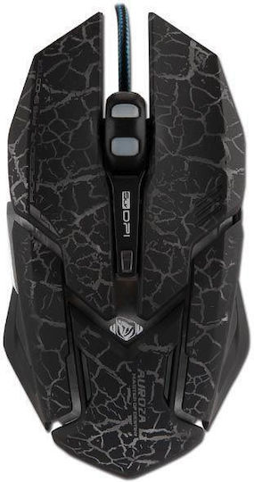 E-Blue Auroza Gaming Ποντίκι 4000 DPI Μαύρο