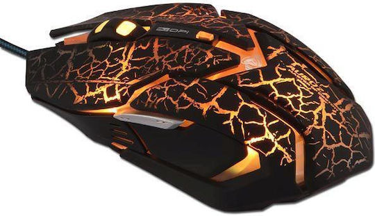 E-Blue Auroza Gaming Ποντίκι 4000 DPI Μαύρο