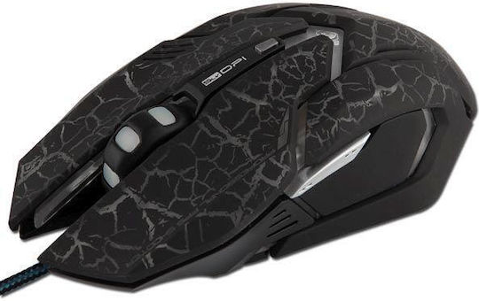 E-Blue Auroza Gaming Ποντίκι 4000 DPI Μαύρο