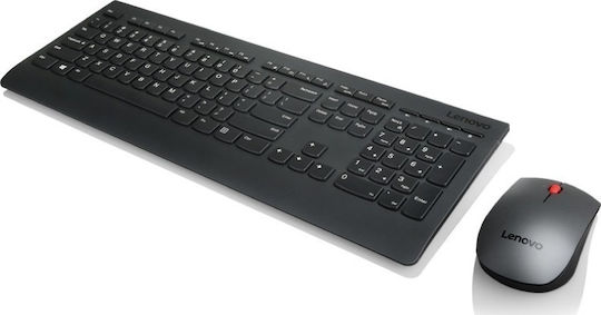 Lenovo Essential Wireless Keyboard & Mouse Set Greek