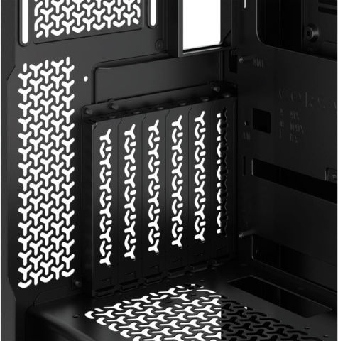 Corsair 3500X ARGB Gaming Midi-Turm Computergehäuse mit Seitenfenster Schwarz