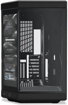 HYTE Y70 Midi Tower Computer Case with Window Panel Black