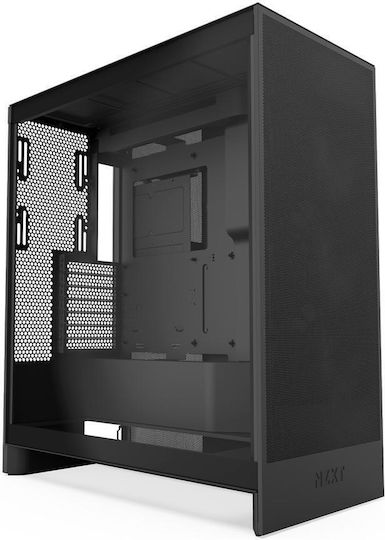 NZXT H7 Flow Gaming Midi Tower Κουτί Υπολογιστή με Πλαϊνό Παράθυρο Μαύρο