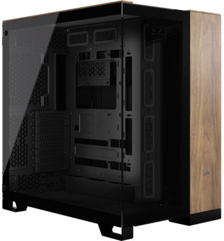 Corsair 6500X Gaming Midi Tower Computer Case with Window Panel Black