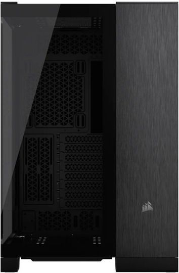 Corsair 6500X Gaming Middle Tower Carcasă Calculator cu Fereastră Laterală Black/Obsidian Aluminum