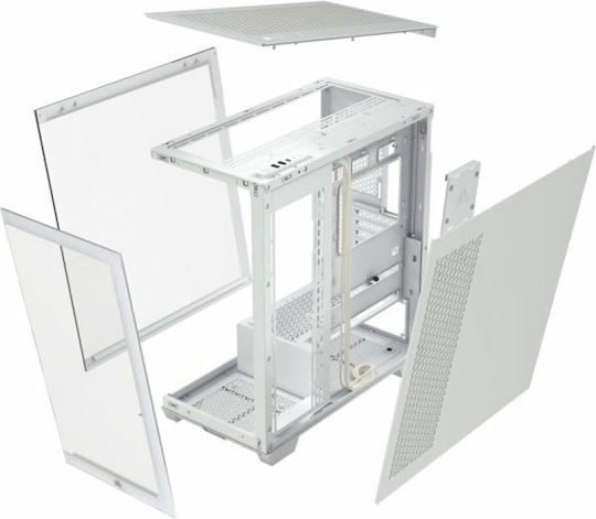 Corsair 3500X Gaming Midi Tower Κουτί Υπολογιστή με Πλαϊνό Παράθυρο Λευκό