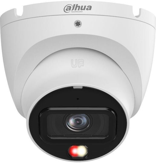 Dahua IPC-HDW1639T-A-IL-0280B-S6 IP Камера за наблюдение Full HD+ 6MP Водоустойчива с Микрофон и Обектив 2.8мм
