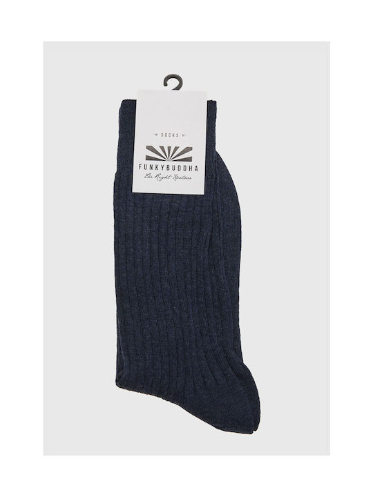 Funky Buddha Men's Socks Blue