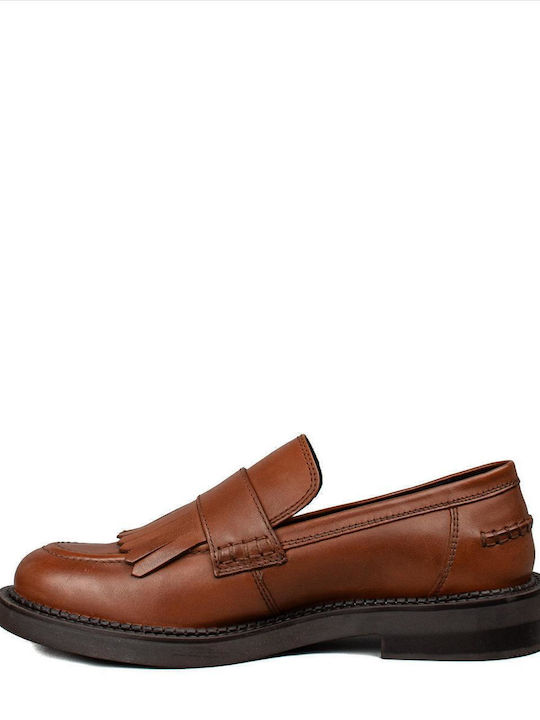 Serilda Γυναικεία Loafers σε Καφέ Χρώμα