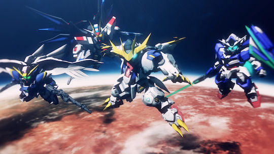 SD Gundam G Generation Cross Rays Platinum Edition Switch Game