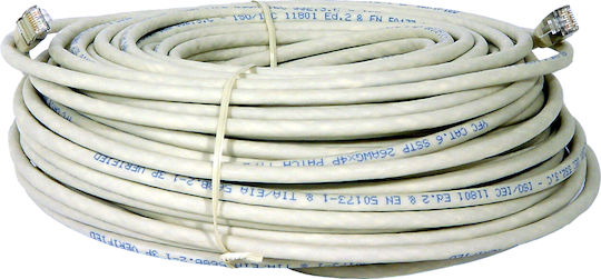 Goobay S/FTP Кат.6 (Gigabit) Мрежов Кабел Ethernet 30м Сив