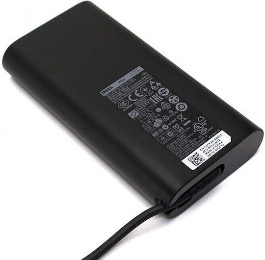 Dell Laptop Charger 90W 19.5V 4.62A for Dell with Detachable Power Cord