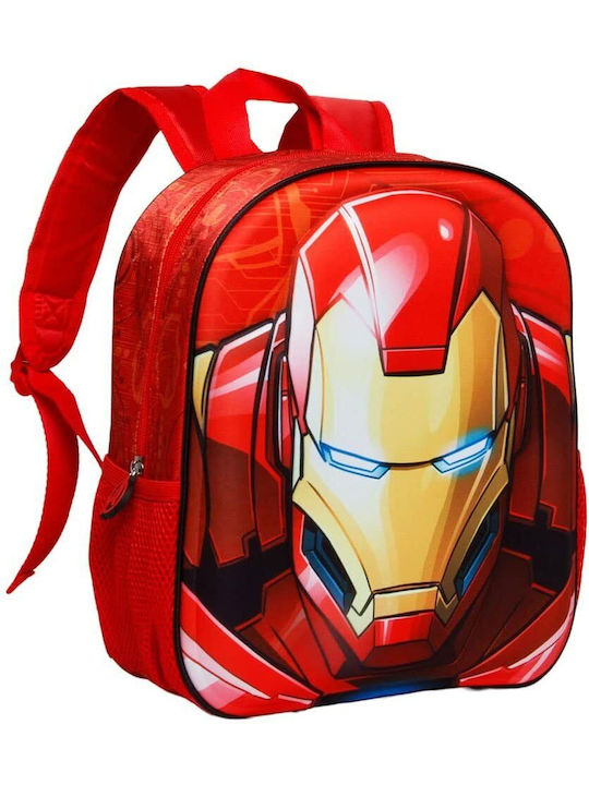 Marvel Ghiozdan Scoala Primara de Spate Roșu