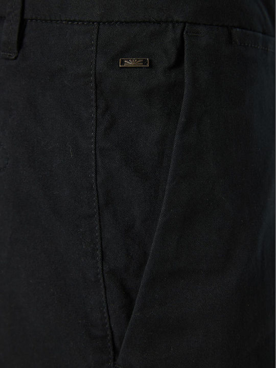 Funky Buddha Παντελόνι Chino Μαύρο