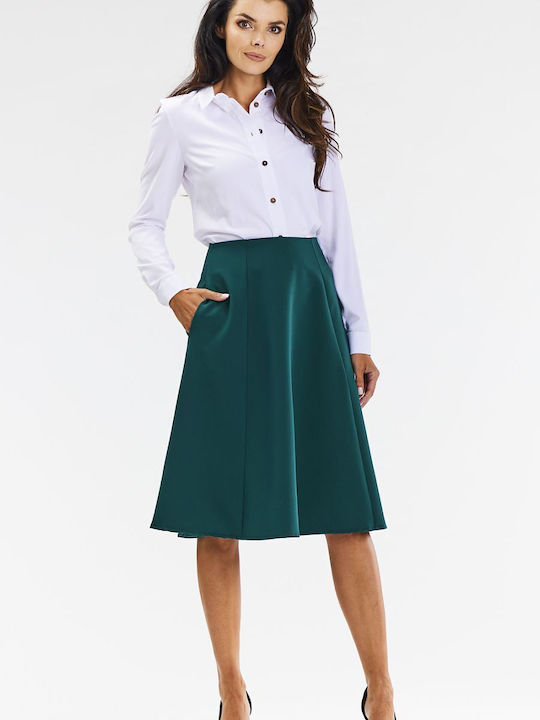 Awama Skirt Bottle Green