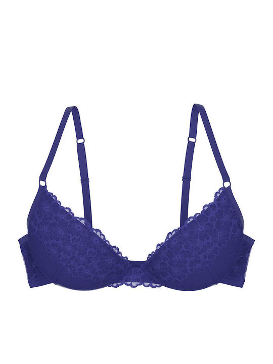 Spotlight Minimizer Push Up Minimizer Bra Underwire Cool Water