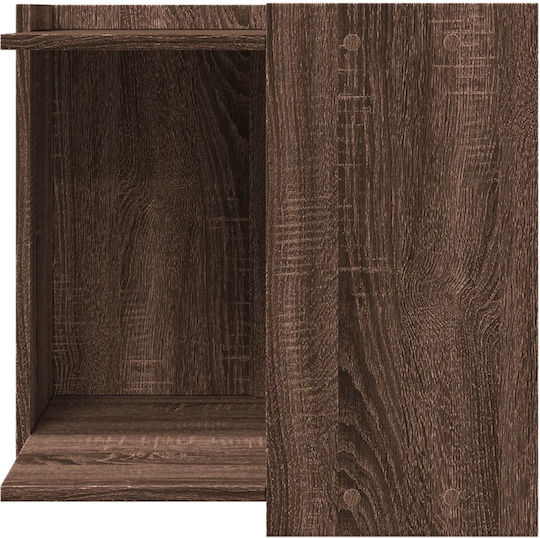 vidaXL Pat Pisici Maro 53x53x51cm
