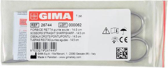 Gima Foarfecă Medicală Drept 16buc