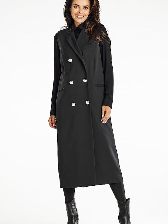 Awama Women's Coat black