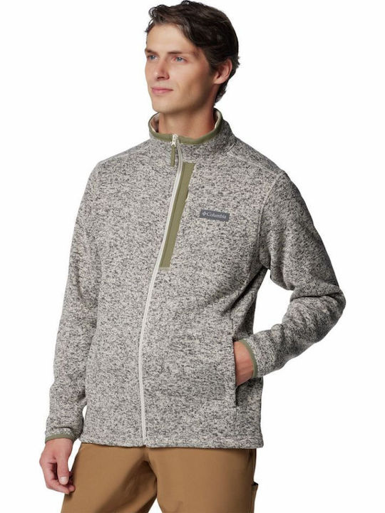 Weather Full Ανδρική Ζακέτα Fleece Dark Stone Heather