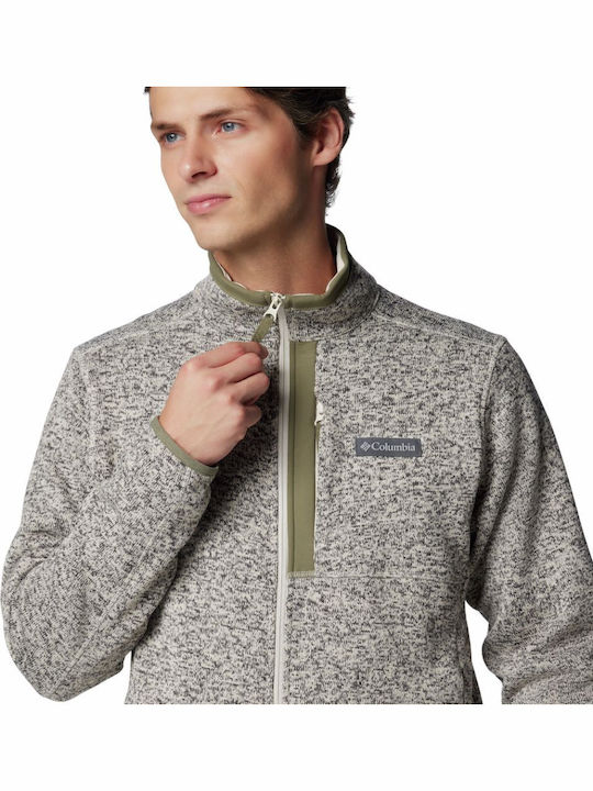 Weather Full Ανδρική Ζακέτα Fleece Dark Stone Heather