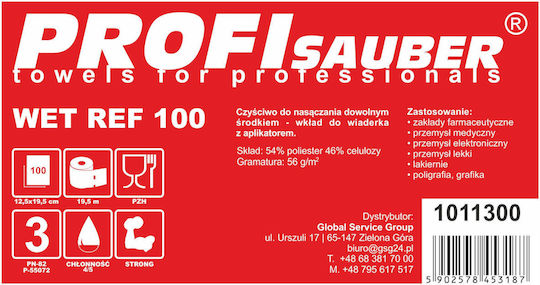 Profi Sauber Office Cleaning Accessories 100 Pieces