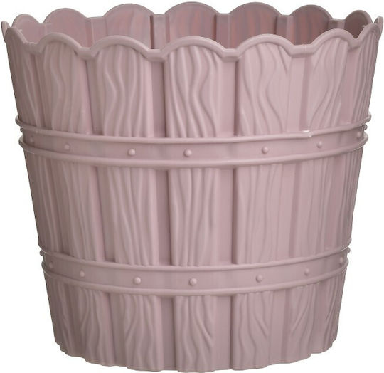 Click Ghiveci Plastic Gri 21x21x25εκ.