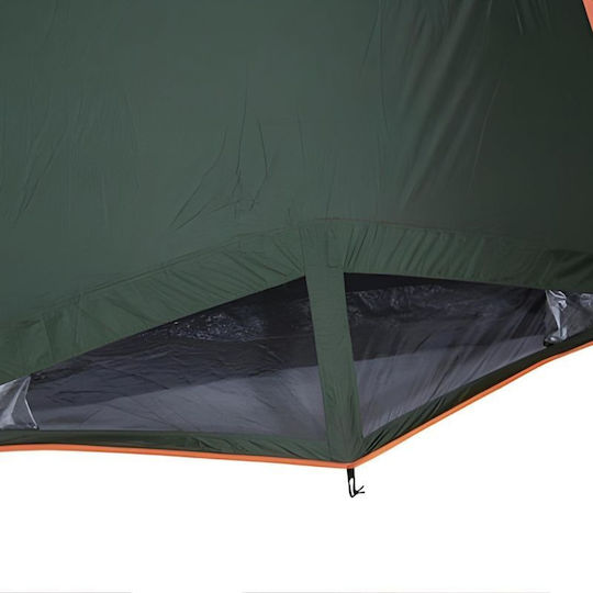 High Peak Tessin Camping Tent Tunnel Green 4 Seasons for 4 People 290x170cm