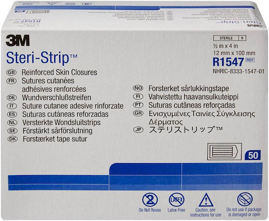 3M Surgical Sutures Length 10cm Steri Strip