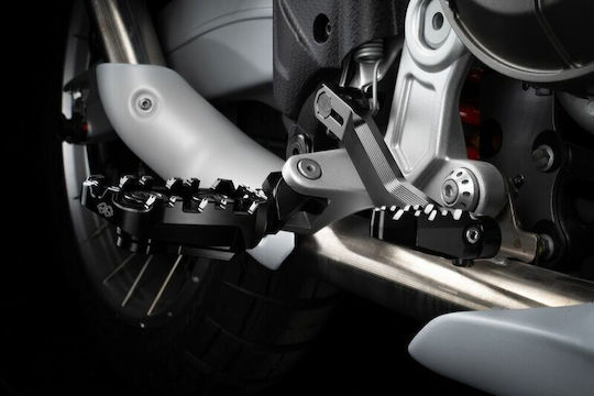 Gilles Tooling Reposapițe Rgk2 Rgk-122-uf35-set-b BMW R 1250 GS ABS 19-23 1200 14-18 Negru 1buc
