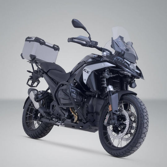 Topcase Base Set Sw-motech Trax Adv BMW R 1300 GS Silver Without BMW Rack