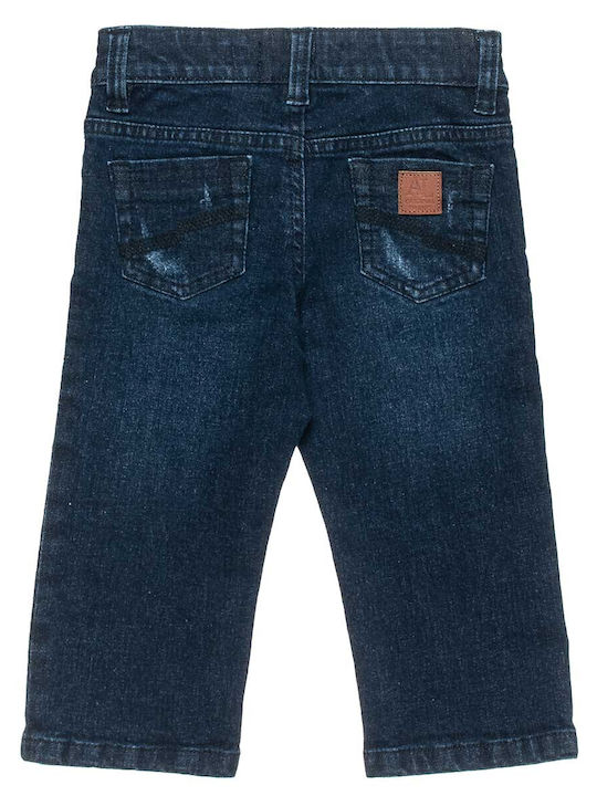 Alouette Pantaloni copii din denim Albastru