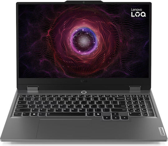 Lenovo LOQ 15ARP9 15,6 Zoll IPS Vollständige HD Touchscreen 144Hz Ryzen 5-7235HS/16GB/512GB SSD GeForce RTX 3050 Kein Betriebssystem Luna Grau (Englisch US Tastatursprache)