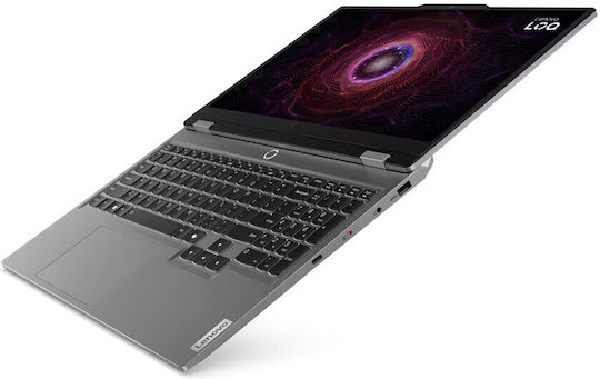 Lenovo LOQ 15ARP9 15,6 Zoll IPS Vollständige HD Touchscreen 144Hz Ryzen 5-7235HS/16GB/512GB SSD GeForce RTX 3050 Kein Betriebssystem Luna Grau (Englisch US Tastatursprache)