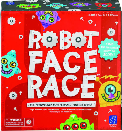Επιτραπέζιο Παιχνίδι Robo Face Race για 2-4 Παίκτες 4+ Ετών (EN) Learning Resources