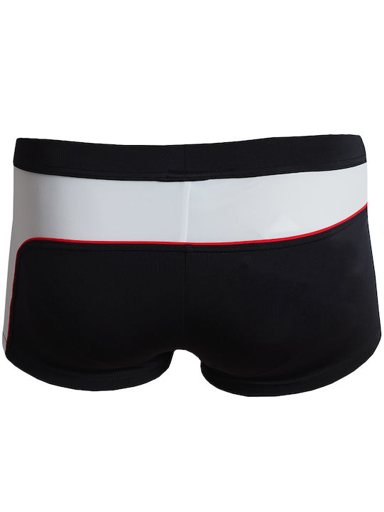 Aquaspeed Men's Swimwear Shorts Black and white