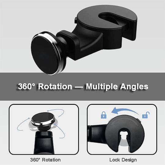 Auto Gs Car Mobile Mount with Magnet Black