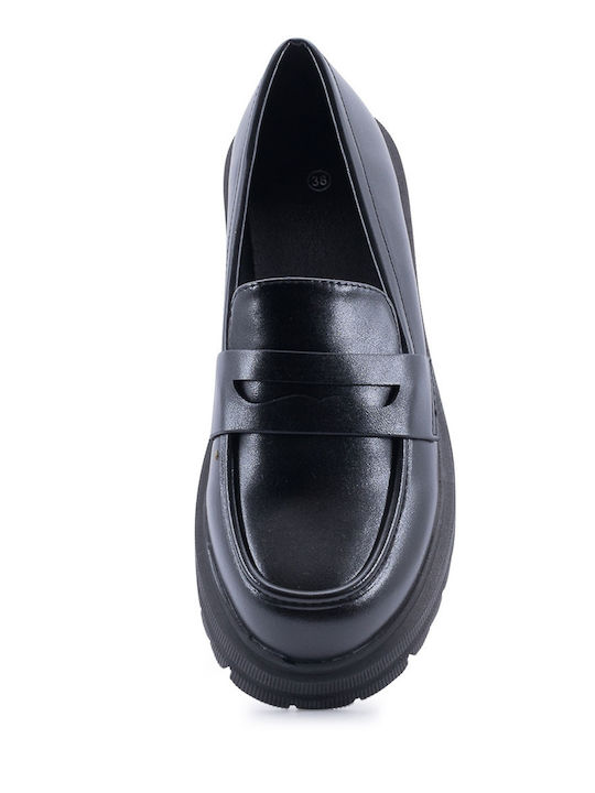 Дамски Loafers в Черен Цвят